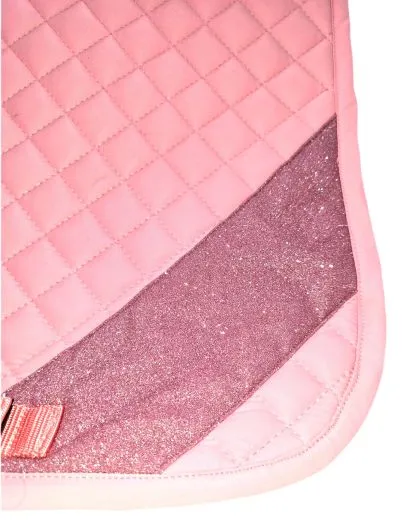 SUN Schabracke Glitzer Rosa Braun Schwarz Rot Hellblau Minishetty Lila Shetty Welsh A B Satteldecke Baumwolle Glitzer