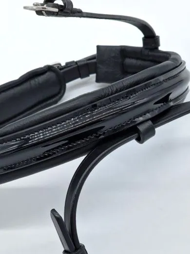 NUR Nasenst�ck Relax Sperrriemen abnehmbar Nasenst�ck OHNE Kopfst�ck! Relax Leder Schwedische Umlenkverschnallung VB WB XF