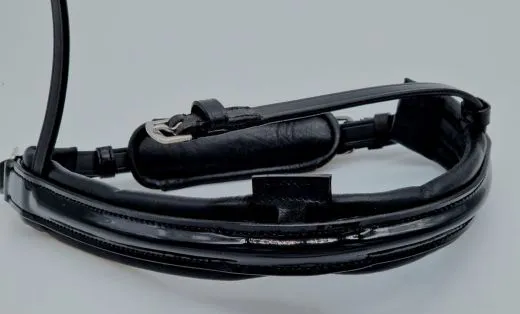 NUR Nasenst�ck Relax Sperrriemen abnehmbar Nasenst�ck OHNE Kopfst�ck! Relax Leder Schwedische Umlenkverschnallung VB WB XF