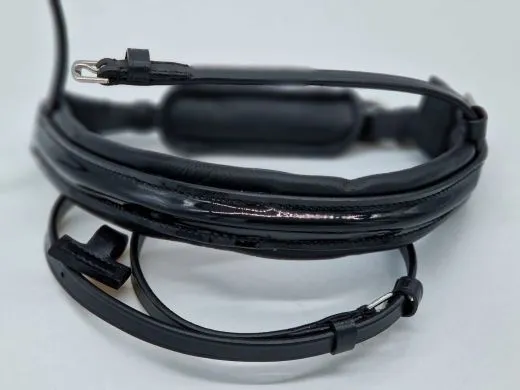 NUR Nasenst�ck Relax Sperrriemen abnehmbar Nasenst�ck OHNE Kopfst�ck! Relax Leder Schwedische Umlenkverschnallung VB WB XF