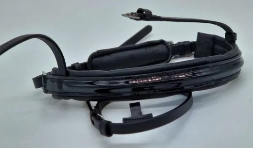 NUR Nasenst�ck Relax Sperrriemen abnehmbar Nasenst�ck OHNE Kopfst�ck! Relax Leder Schwedische Umlenkverschnallung VB WB XF