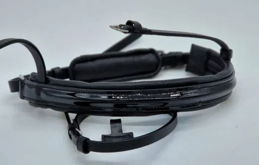 NUR Nasenst�ck Relax Sperrriemen abnehmbar Nasenst�ck OHNE Kopfst�ck! Relax Leder Schwedische Umlenkverschnallung VB WB XF