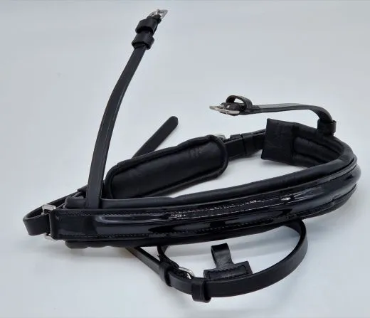 NUR Nasenst�ck Relax Sperrriemen abnehmbar Nasenst�ck OHNE Kopfst�ck! Relax Leder Schwedische Umlenkverschnallung VB WB XF