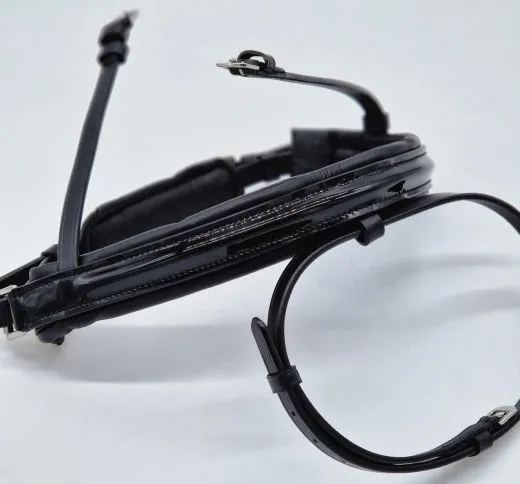 NUR Nasenst�ck Relax Sperrriemen abnehmbar Nasenst�ck OHNE Kopfst�ck! Relax Leder Schwedische Umlenkverschnallung VB WB XF