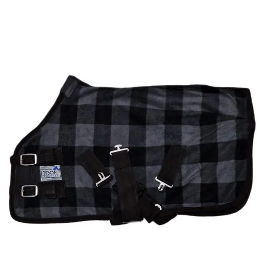 Fleece Abschwitzdecke Fohlendecke Minishetty Fohlen Minifohlen Gray Stripes 60 cm R�ckenl�nge Grau Stripes