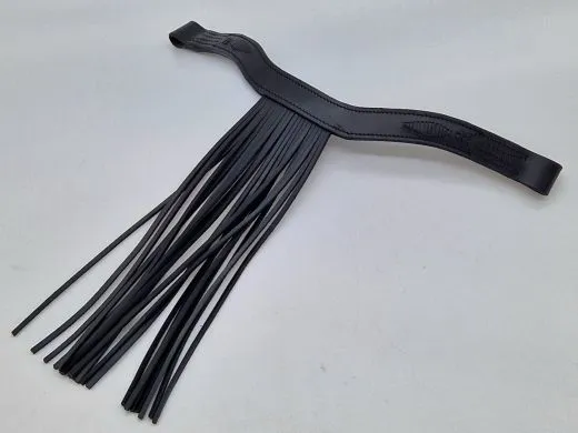 Stirnband Jorge spanisch Stirnriemen Schwarz Fransen Frotalera VB WB X Full Leder Fransenstirnband V Frmig