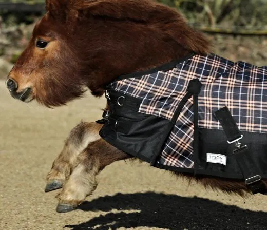 1200 Denier Regendecke / Outdoordecke Braun Karo ohne F�llung =0 Gramm Baumwoll Lining ! 65 70 75 80 85 90 95 100 cm R�ckenl�nge