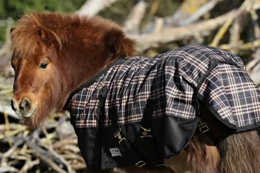 1200 Denier Regendecke / Outdoordecke Braun Karo ohne F�llung =0 Gramm Baumwoll Lining ! 65 70 75 80 85 90 95 100 cm R�ckenl�nge