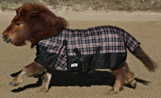 1200 Denier Regendecke / Outdoordecke Braun Karo ohne F�llung =0 Gramm Baumwoll Lining ! 65 70 75 80 85 90 95 100 cm R�ckenl�nge