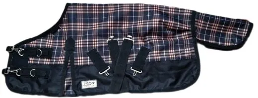 1200 Denier Regendecke / Outdoordecke Braun Karo ohne F�llung =0 Gramm Baumwoll Lining ! 65 70 75 80 85 90 95 100 cm R�ckenl�nge