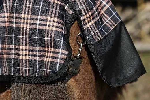 1200 Denier Regendecke / Outdoordecke Braun Karo ohne F�llung =0 Gramm Baumwoll Lining ! 65 70 75 80 85 90 95 100 cm R�ckenl�nge