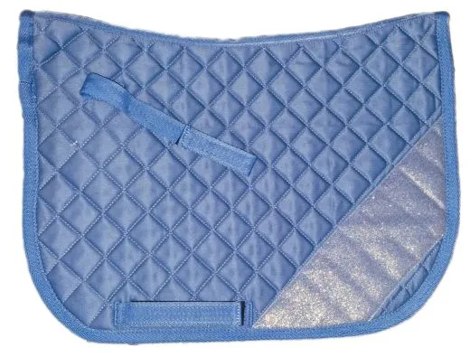 Glitzer Schabracke Sunny Rosa Hellblau Lila NUR Gr. Minishetty 46/34 cm Baumwollen Falabella Minipony Satteldecke kleine Pl�schpferd