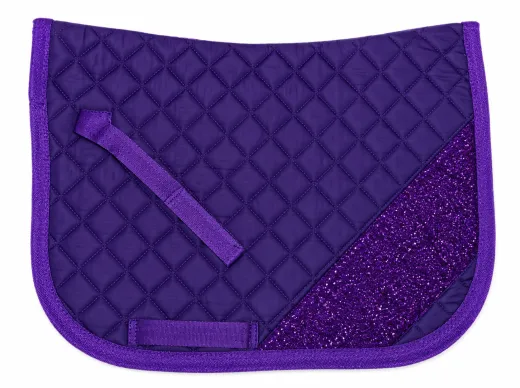 Glitzer Schabracke Sunny Rosa Hellblau Lila NUR Gr. Minishetty 46/34 cm Baumwollen Falabella Minipony Satteldecke evtl.kleine Pl�schpferd