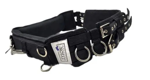 B WARE Longier Gurt 16 Ringe f. Doppellonge geeignet Minishetty Shetty~ Pony Longiergurt Schwarz B WARE