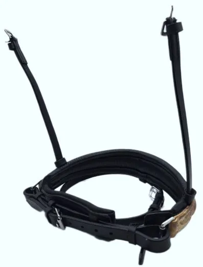 Nasenst�ck Flint Camouflage Leder ergonomisch Schwedische Umlenkverschnallung VB WB XF weich bombiert