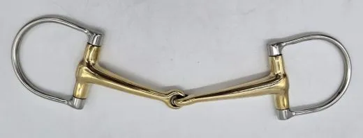 D Ring Eggbut Gebiss einfach gebrochern 15,5 16,5 17,5 Kaltblut �bergr��e ernonomisch