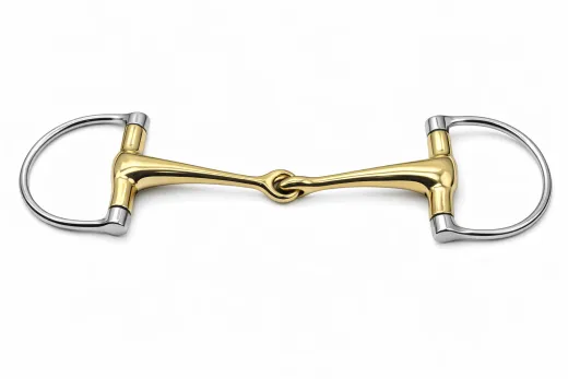 D Ring Eggbut Gebiss einfach gebrochern 15,5 16,5 17,5 Kaltblut �bergr��e ernonomisch