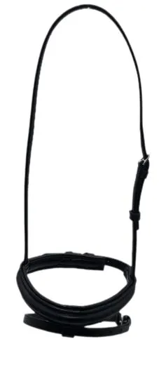 Reithalfter Gr. Minishetty Shetty Welsh Leder enlisch kombiniert Schwarz Minipony Falabella schmal