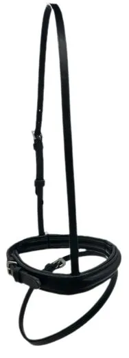 Reithalfter Gr. Minishetty Shetty Welsh Leder enlisch kombiniert Schwarz Minipony Falabella schmal