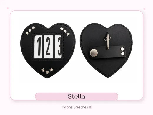 Kopfnummern Kopfnummer klein Minishetty Shetty 1 Set = 2 St�ck Glitzer Strass Startnummer Startnummern Turnier