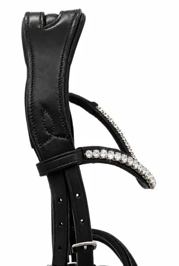 Trense Donna Lack Leder Strass Glitzer Zaum Minishetty Shetty Welsh Schwedisch incl. Z�gel Ledertrense