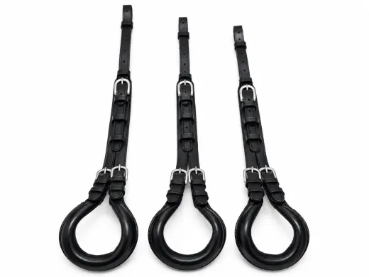 Schweifriemen Minishetty Shetty Pony Schweifmetze Schwarz Leder MS S PO Schweif - Riemen
