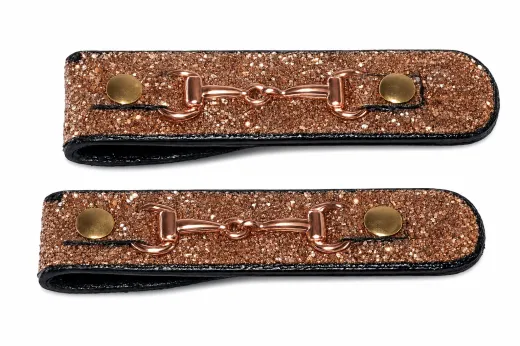 Turnier SET Kopfnummer Kopfnummern Clip Ros�gold Rosegold Glitzer Set m�glich Turnier Nummern