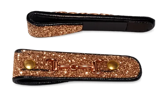 Turnier SET Kopfnummer Kopfnummern Clip Ros�gold Rosegold Glitzer Set m�glich Turnier Nummern
