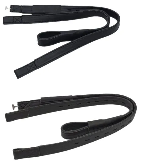 Mono Steigb�gelriemen 45-65 50-70 cm Braun Schwarz Leder Webbers Riemen N O