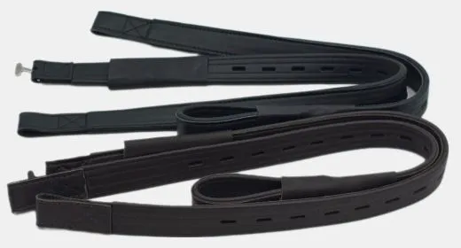 Mono Steigb�gelriemen 45-65 50-70 cm Braun Schwarz Leder Webbers Riemen N O