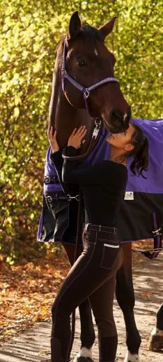 RAUS PREIS Reithose ANNA Vollbesatz Schlupf + Glitzer 36 38 40 42 44 46 48 Kunstleder