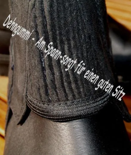 Reitchaps EXTRA WEIT Weitschaft �bergr��e Schwarz o. Braun AMA 50 Nur noch Braun 43-50cm