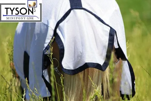 Fliegendecke wei� mit Halsteil, abnehmbar Netz 55 65 70 75 80 85 90 95 100 110 cm