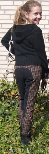 Kinder Vollbesatz Reithose Mimi Braun 128 140 152 164 176