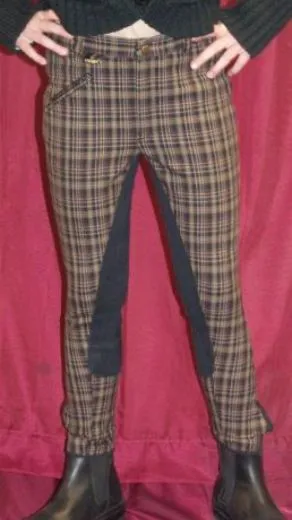 Kinder Vollbesatz Reithose Mimi Braun 128 140 152 164 176