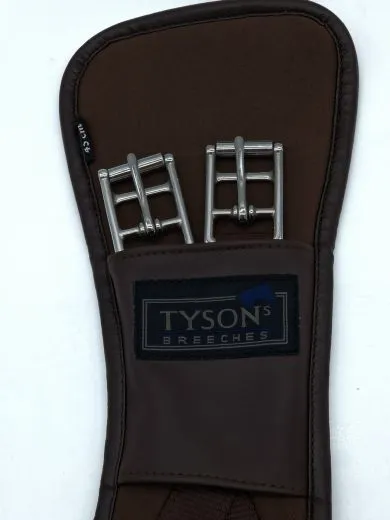 Kurzgurt Geleinlage Mondgurt MIT Lastik Verschnallung 45 50 55 60 65 70 75 80 85 90cm Schwarz o Braun