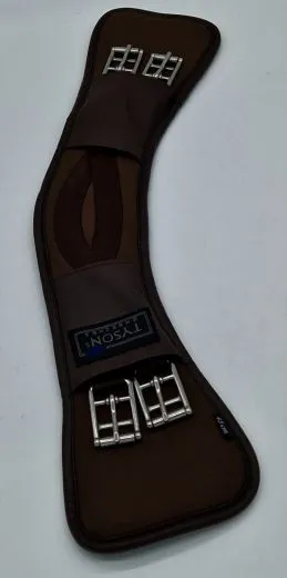 Kurzgurt Geleinlage Mondgurt MIT Lastik Verschnallung 45 50 55 60 65 70 75 80 85 90cm Schwarz o Braun