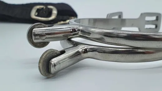 R�dchensporen kleines Rad Sporen Rostfrei Riemchen gratis dazu