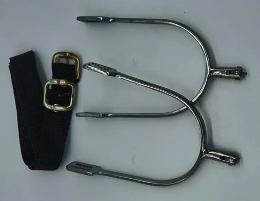 R�dchensporen kleines Rad Sporen Rostfrei Riemchen gratis dazu