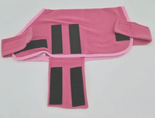 New Born Fleece Minishetty Fohlen Decke Fleece 40 50 60 cm Blau o Rosa