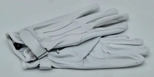 Super Soft Leder Reithandschuhe Wei� Schwarz Handschuhe S M L 6,0 7,5 8,0 Schwarz = B - WARE Nappa