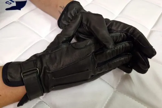 Super Soft Leder Reithandschuhe Wei� Schwarz Handschuhe S M L 6,0 7,5 8,0 Schwarz = B - WARE Nappa