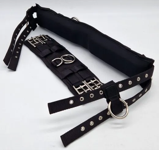 Longiergurt 16 Ringe f. Doppellonge geeignet Pony VB WB Neopren Gurt