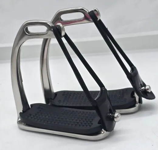 Steigb�gel Sicherheitssteigb�gel Gummisicherung 10 oder 12 cm Steigb�gel 1 Paar = 2 St�ck Kinder Kindersteigb�gel