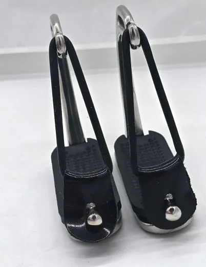 Steigb�gel Sicherheitssteigb�gel Gummisicherung 10 oder 12 cm Steigb�gel 1 Paar = 2 St�ck Kinder Kindersteigb�gel