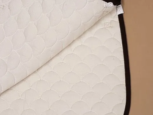 Schabracke Schooki~ Braun~ Nougat Dressur Waffel Inside EINZELST�CK B WARE