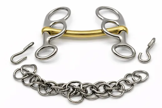 Pelham Stange Postkandare 7,0 7,5 8,0 8,5 9,0 9,5 10,0 11,0 11,5 12,0 12,5 Fahrgebiss Kutsche Stangengebiss