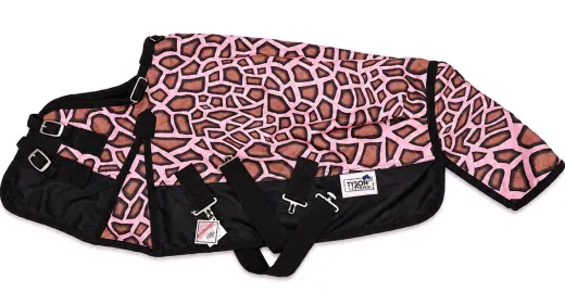 1200 D Regendecke Pink Gira 65 70 75 80 85 90 95 100 cm Outdoor 0 Gramm Weidedecke Outdoordecke Turn Out
