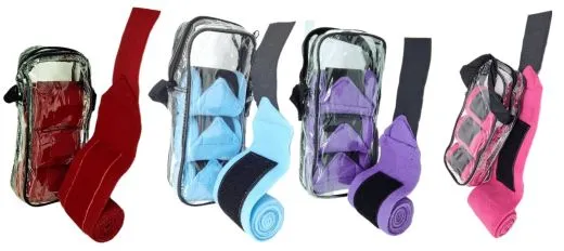 Bandagen Fleece Minishetty Rosa/ Pink Hellblau Lila Rot Orange 1 Meter