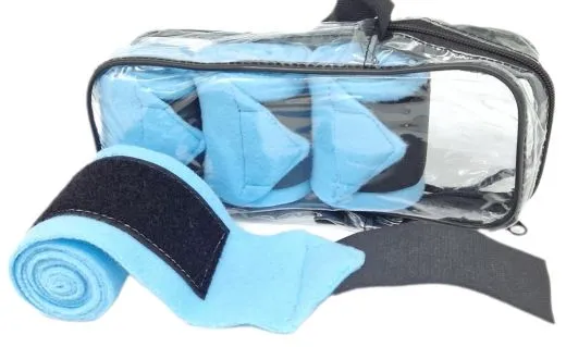 Bandagen Fleece Minishetty Rosa/ Pink Hellblau Lila Rot Orange 1 Meter